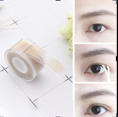 Cuộn dán kích mí 600 miếng Kích mí tàng hình tạo hai mí không lộ sẵn keo
