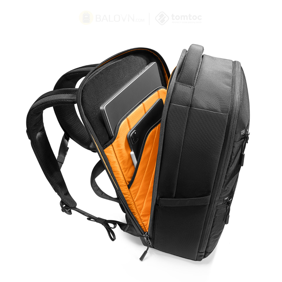 Balo Tomtoc H73E1D1 / H73E2D1 X-PAC Techpack for Ultrabook 13"14"15"16" Black