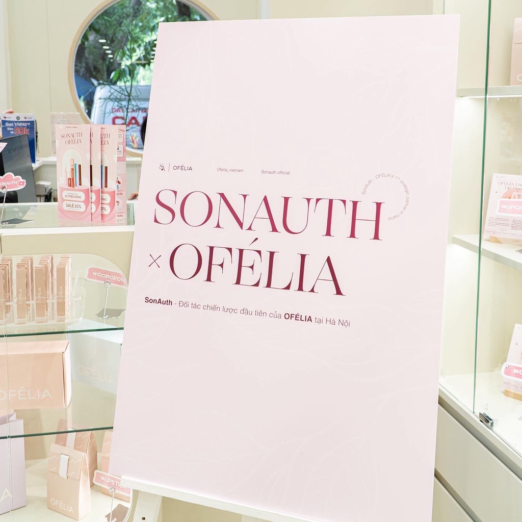 Son kem Ofélia Uncovered Lip Mousse