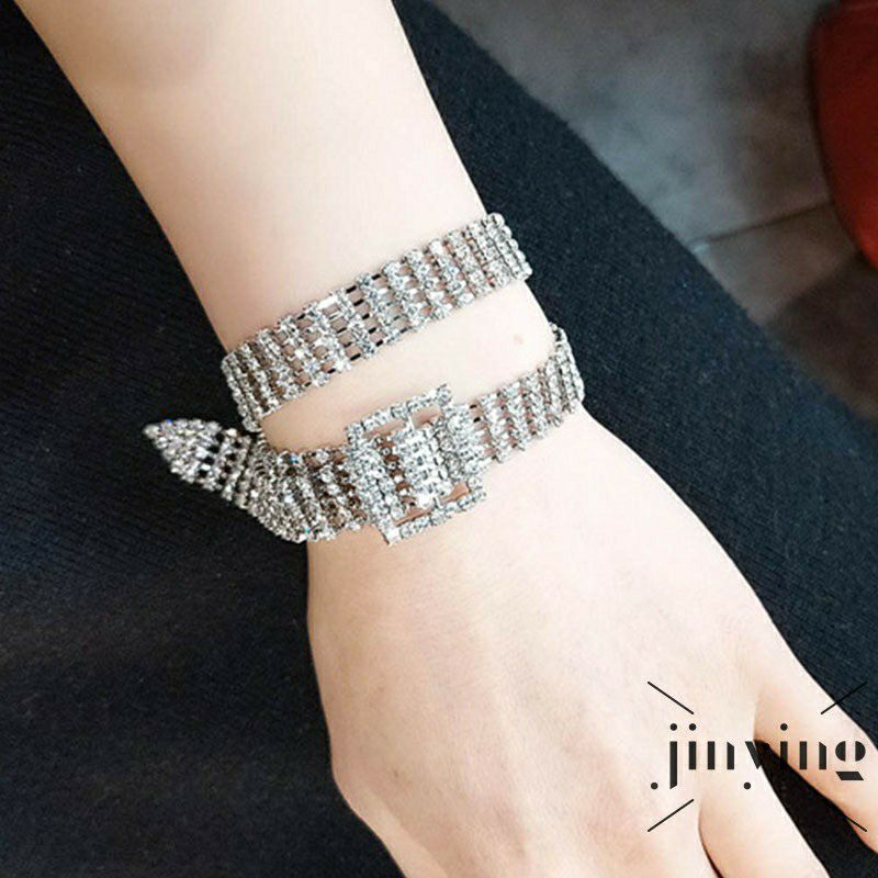 [HCM]Choker cổ kiêm vòng tay đính đá