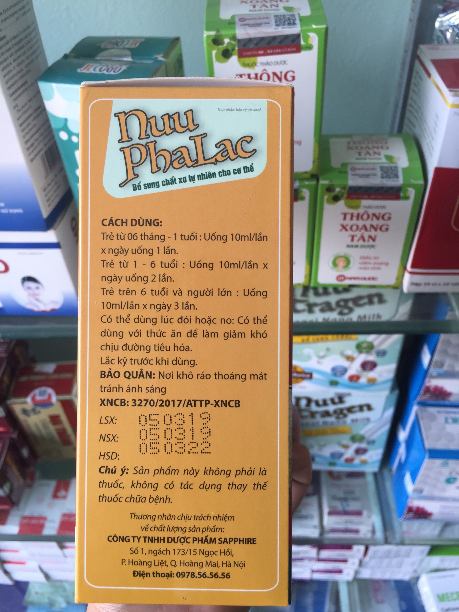 Chất xơ tự nhiên Nuphalac