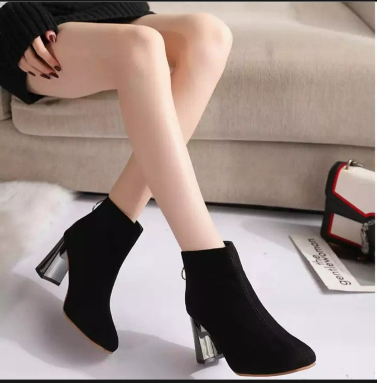 BOOT NỮ DA LỘN CAO CẤP