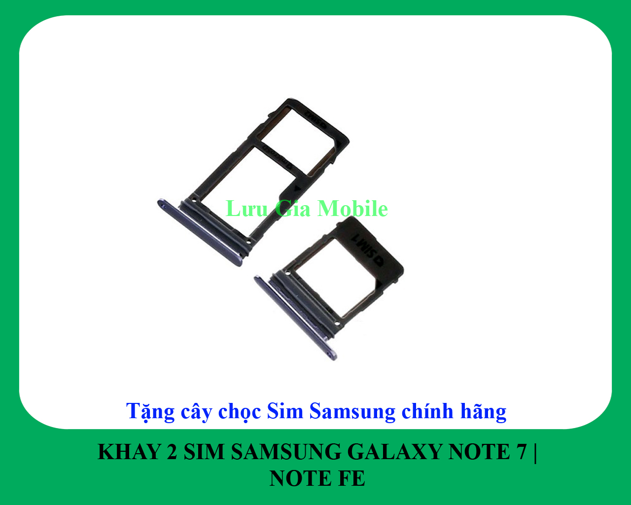 Bộ khay sim Galaxy A8 2018 | Galaxy A8+ công ty A730 A530 + Tặng chọc Sim công ty