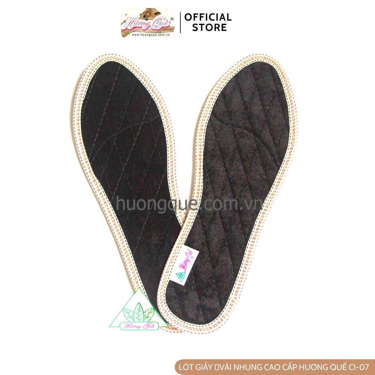 Lót giầy vải nhung hương quế cao cấp ci-07
