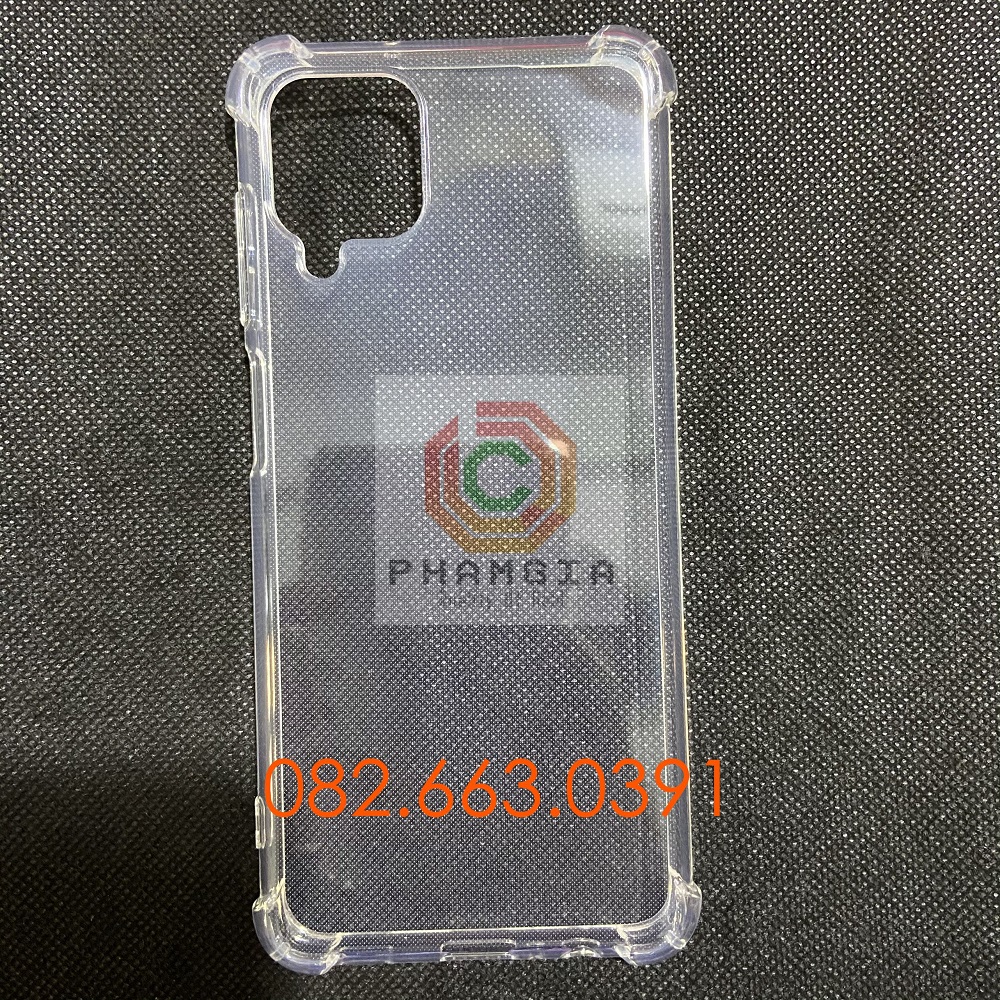 Ốp lưng Samsung A12 chống sốc dẻo trong siêu đẹp