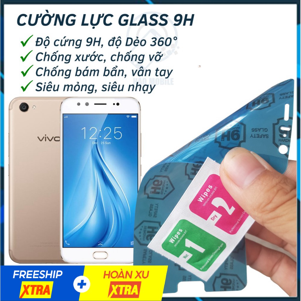Dán cường lực dẻo nano vivo v5, vivo v5s, v5 plus