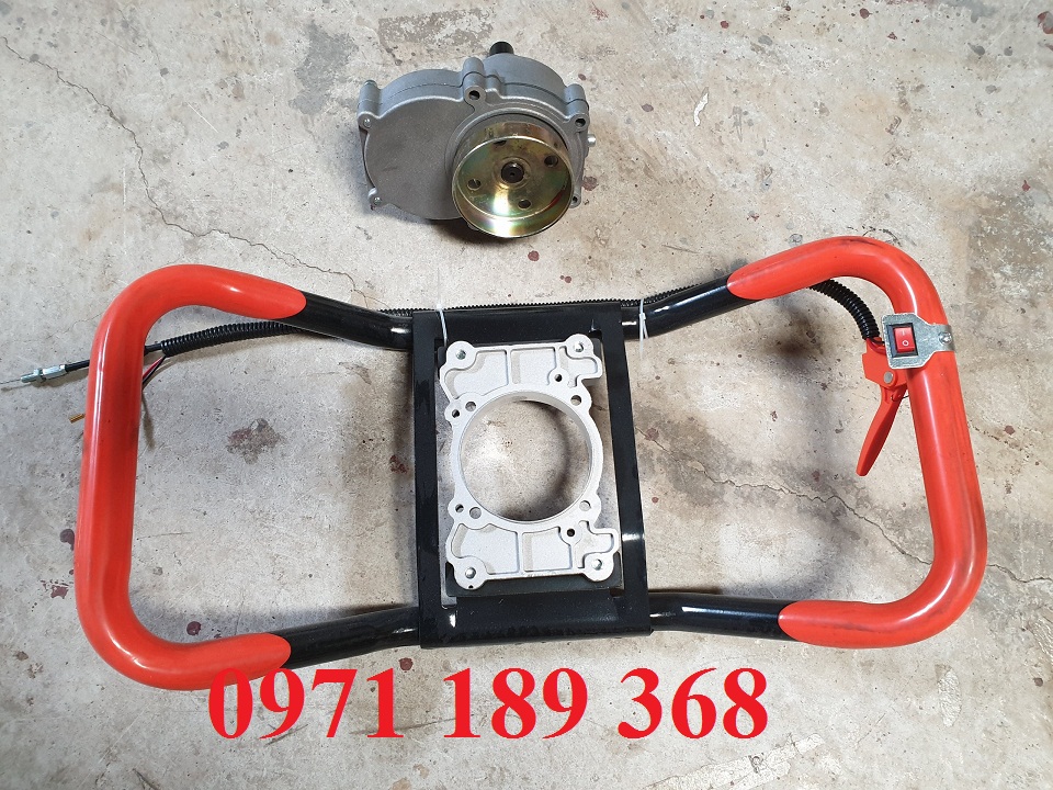 Hộp số máy khoan đất và tay cầm máy khoan đất