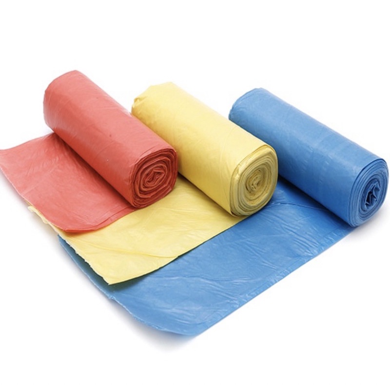 Túi Đựng Rác Tự Phân Huỷ Nhiều Màu (3 Cuộn/Bịch)