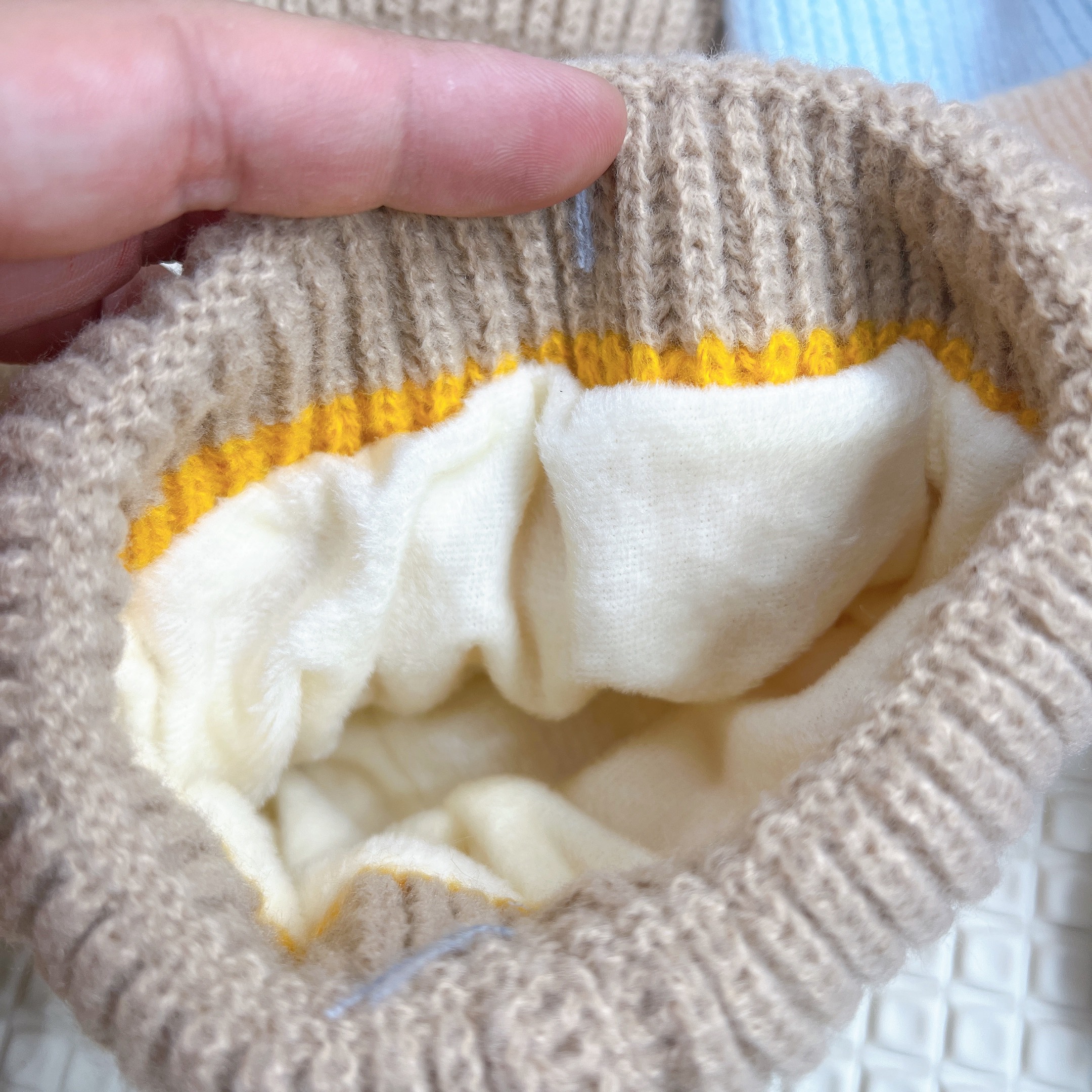 Mũ Len Cho Bé Kèm Khăn Quàng Cổ 6-36 Tháng