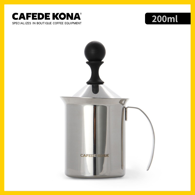 Ca Đánh Sữa Lạnh Thủ Công Cafede Kona