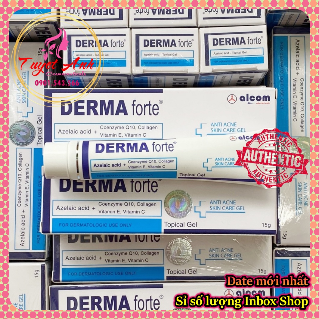 [HCM]Dermaforte [Auth-Date mới]- Gel giảm mụn