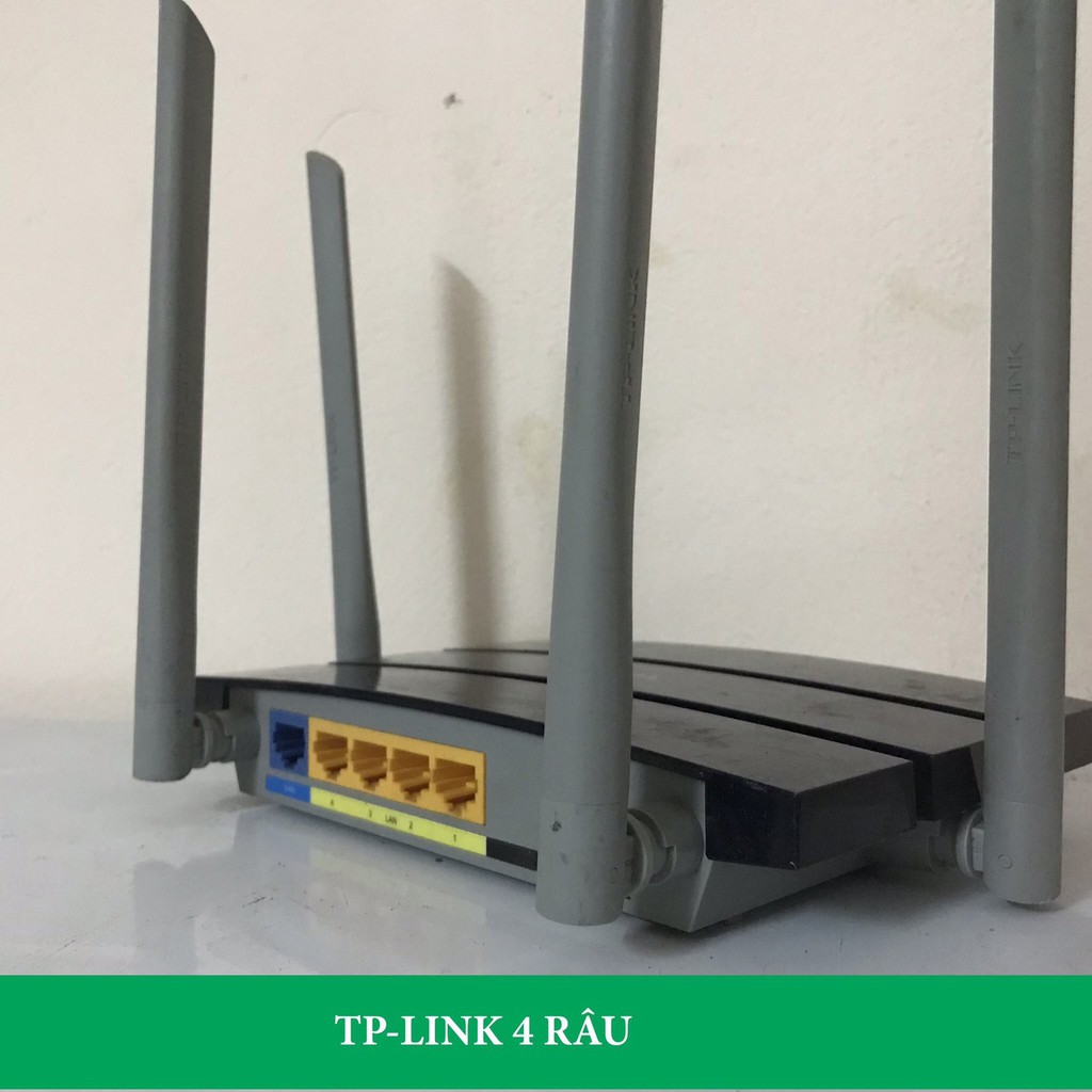 Bộ Phát WiFi 4 Râu Tplink TL-WDR3320 XUYÊN TƯỜNG