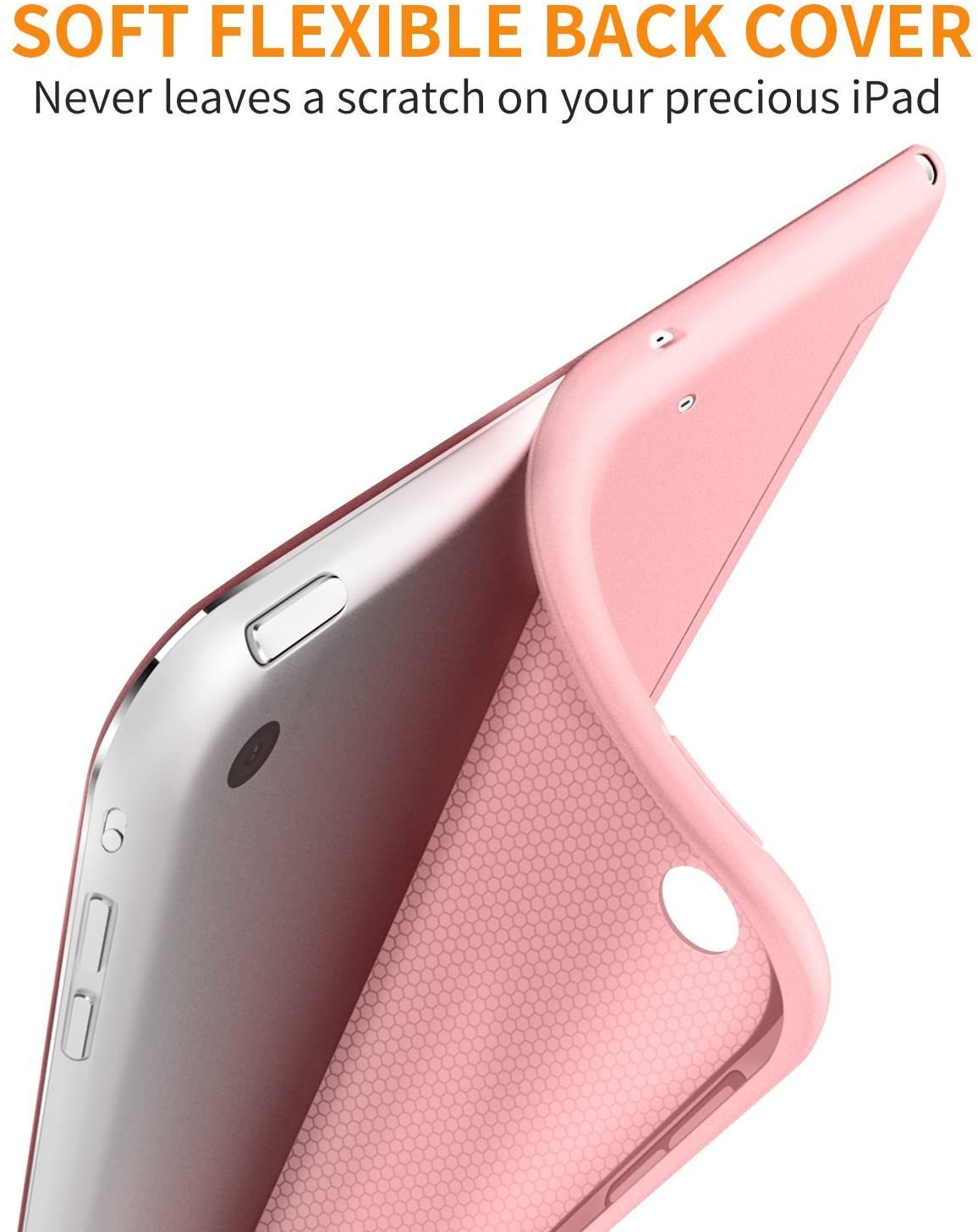 Bao da kiêm ốp lưng Silicon dẻo cho iPad Pro 9.7 inch -PKCB