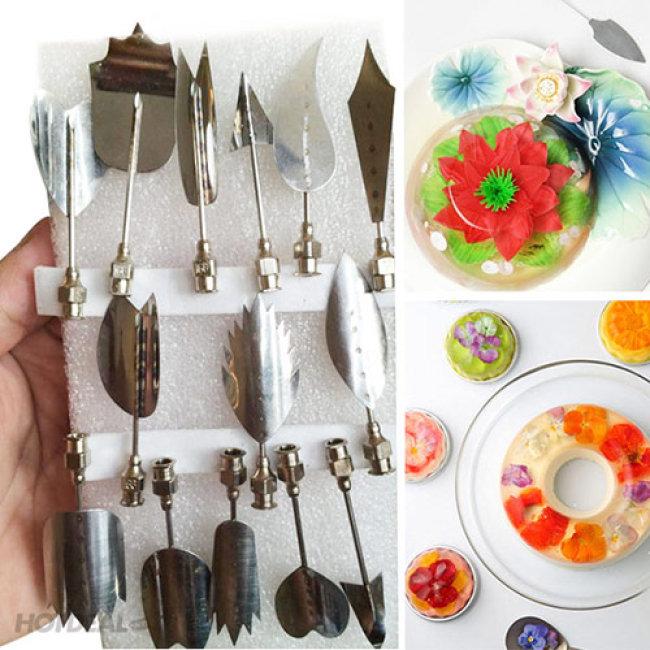 Bộ dụng cụ làm thạch rau câu 3D 10 kim