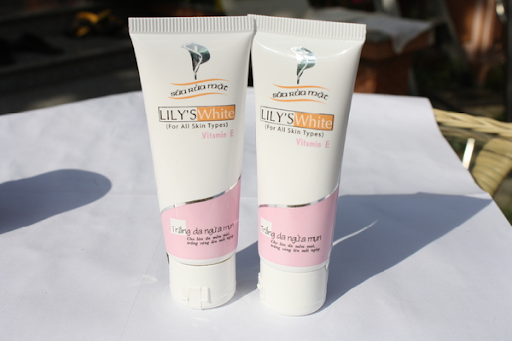 Sữa rửa mặt lily’s white cleanser trắng da sạch nhờn