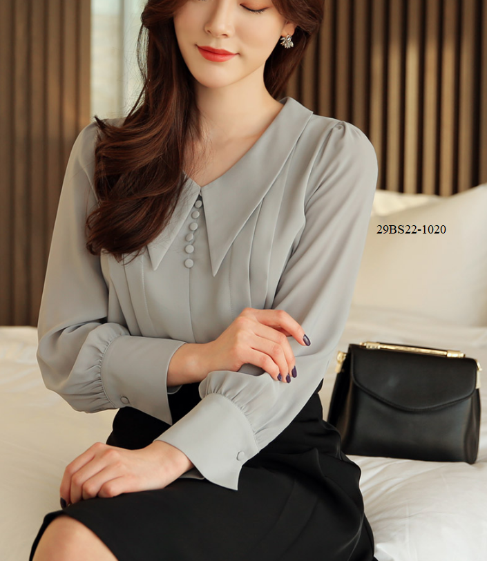 Áo sơ mi tay dài công sở