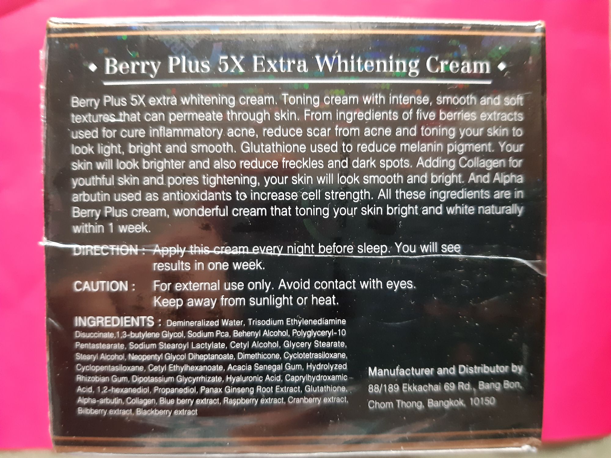 Berry plus 5X trái cây 20g