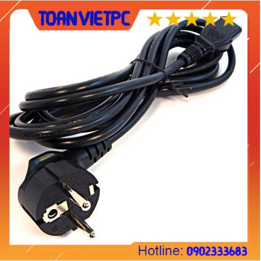 Dây nguồn pc đa năng đen rẻ