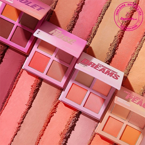 Bảng phấn má Revolution Blush Palette Makeup Obsession (Bill Anh)