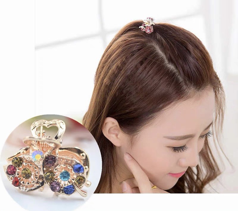 1 Kẹp Tóc Nhí Đính Đá Siêu Xinh-phukienteen