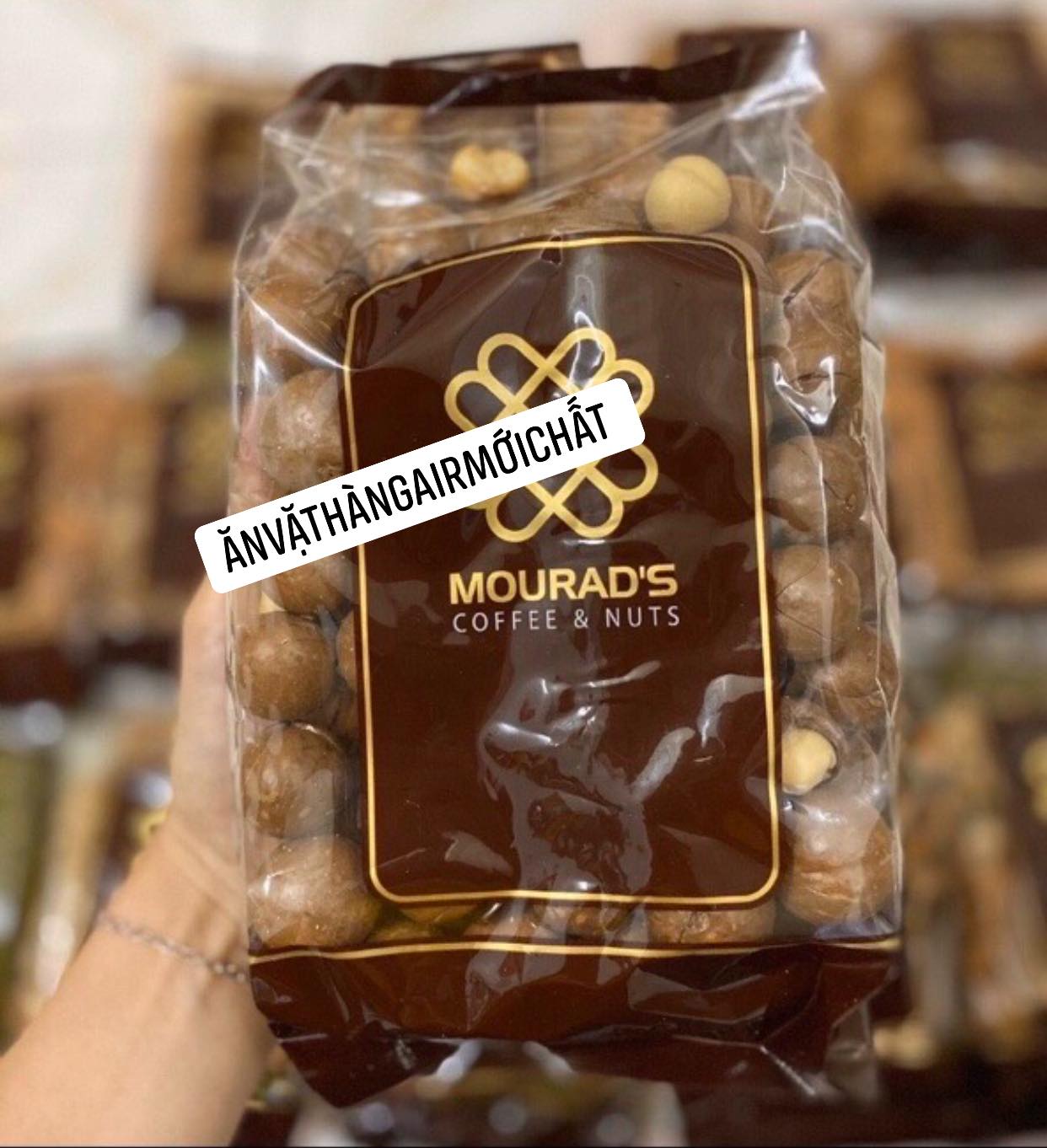 [New Date 10/2027] Mourad's Australian Macadamia Nuts 500 Gram Pack