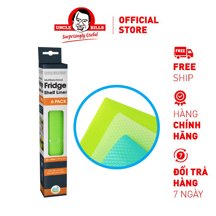 Miếng lót ngăn kệ tủ lạnh uncle bills bc0640