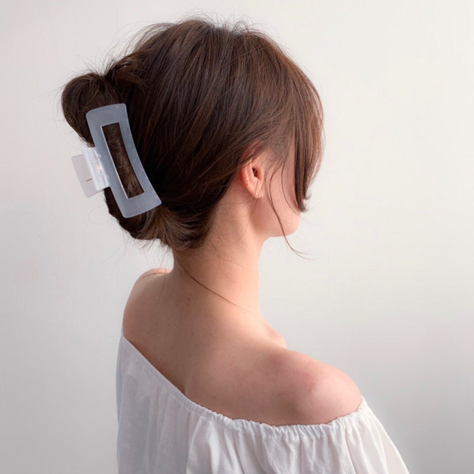 Kẹp tóc square clip Hàn Quốc Korea