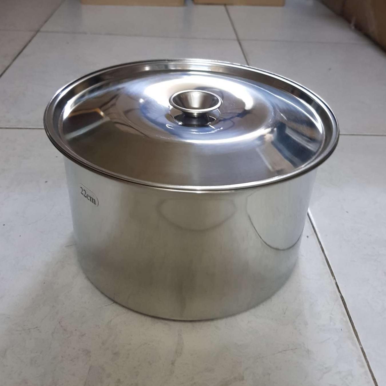 thố tròn inox 18cm đựng gia vị,thực phẩm.