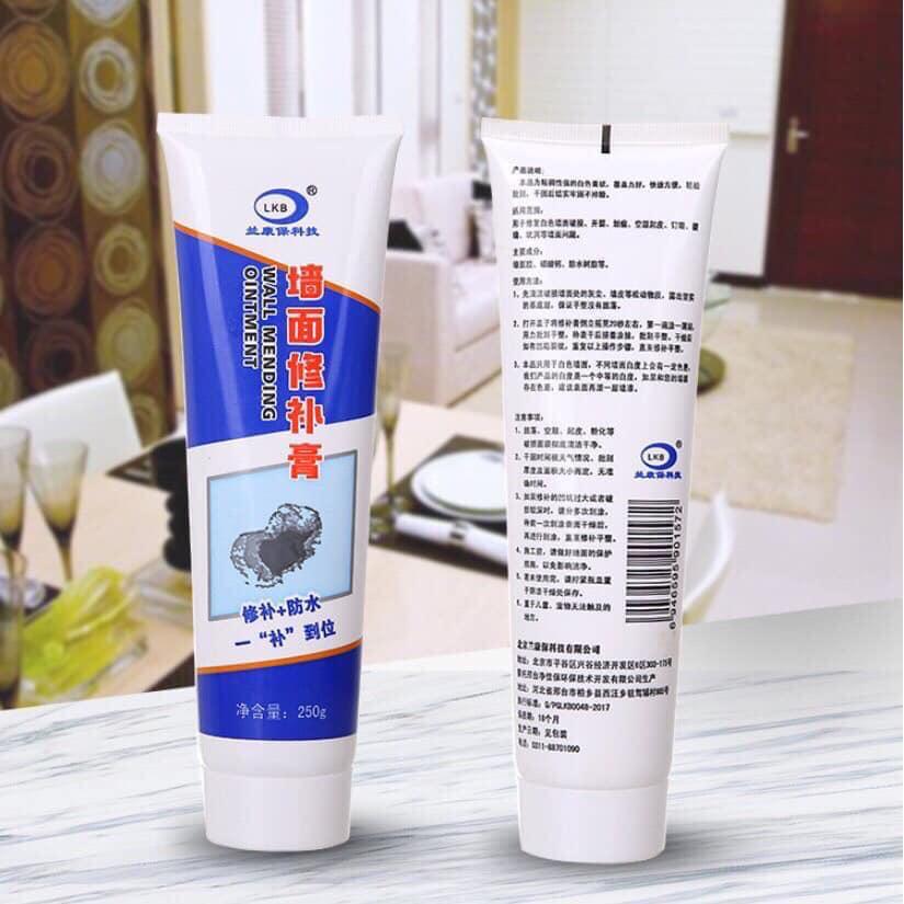 KEO VÁ TƯỜNG TIỆN DỤNG (TẶNG KÈM VÒI BƠM KEO VÀ THANH MÀI TƯỜNG)