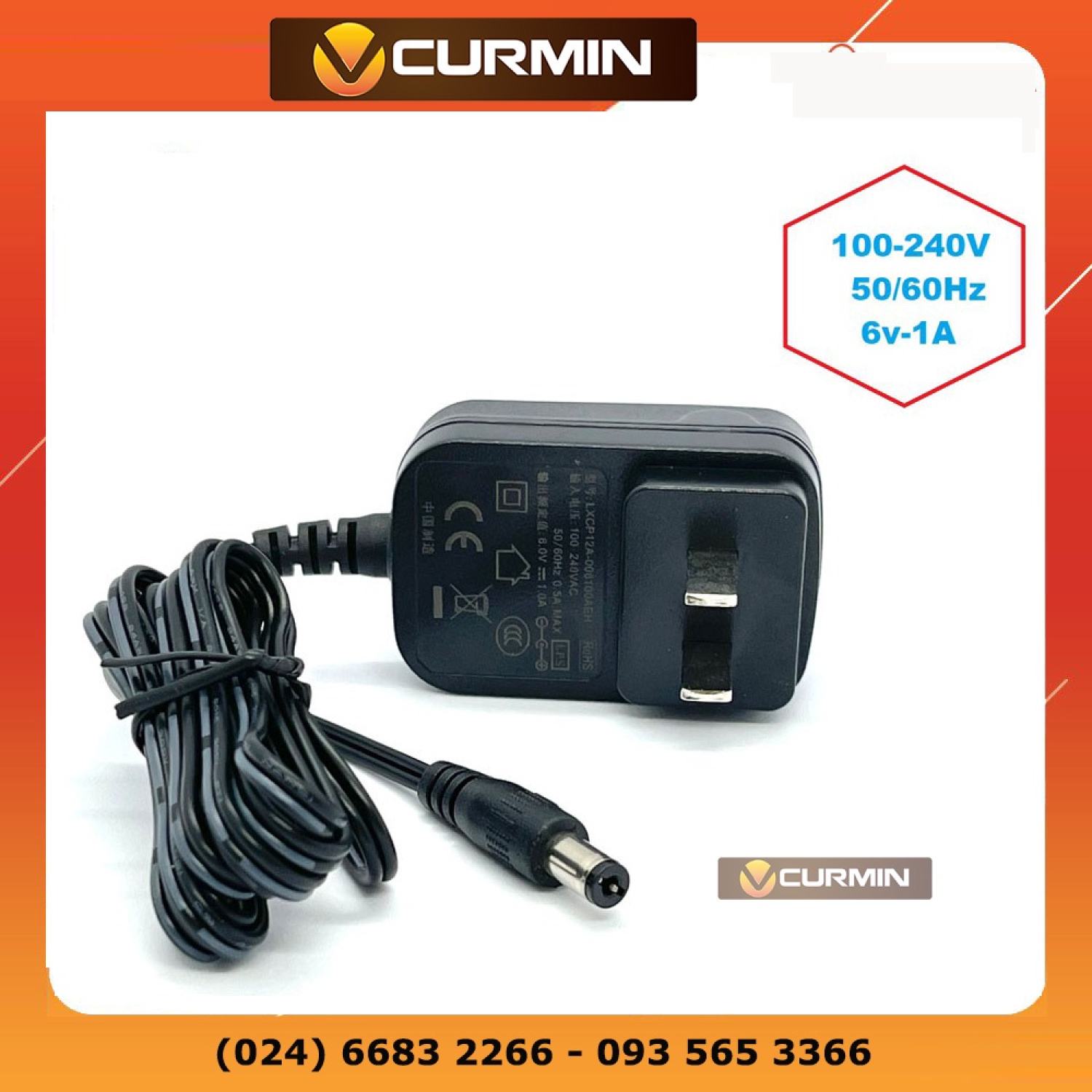 Nguồn adapter 6v - 1a chính hãng dùng cho máy đo huyết áp sinoheart
