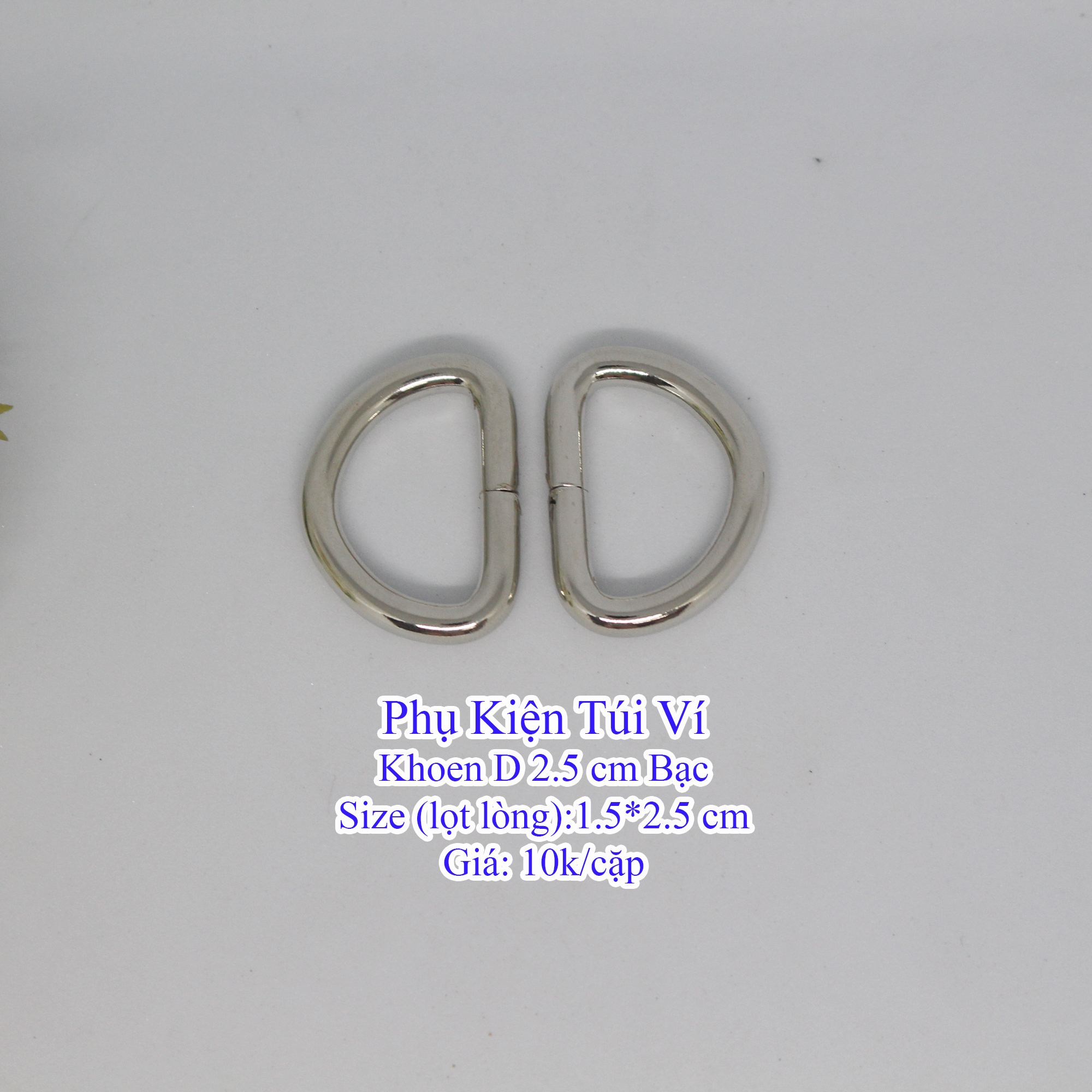 Khoen D 2.5cm (15k/cặp)