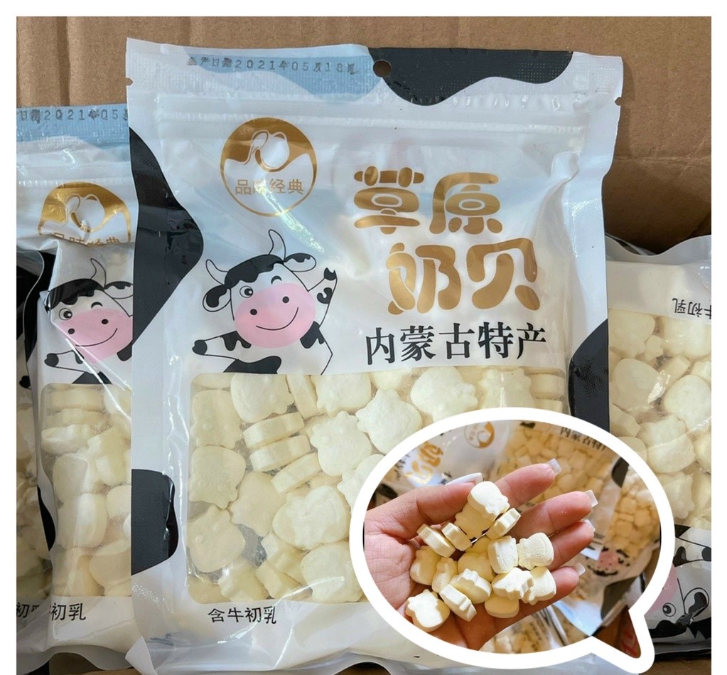 KẸO SỮA BÒ NON VIÊN NÉN NỘI MÔNG CỔ 250G