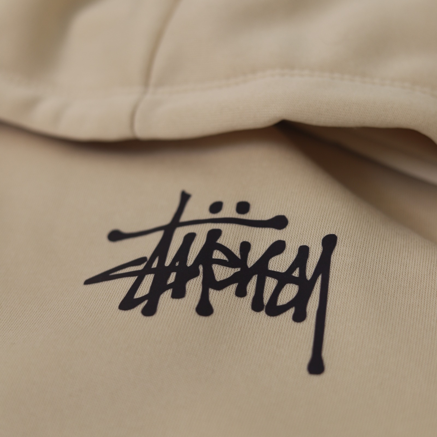 áo stussy unisex basic hoodie nỉ bông