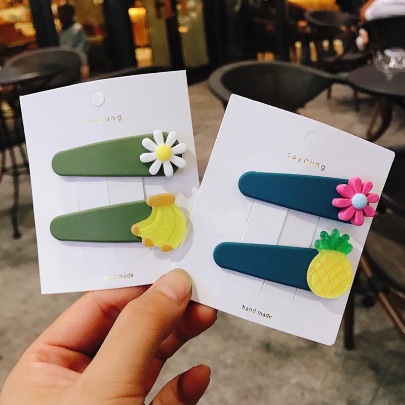 [HCM]Set 2 kẹp tóc Trái cây 4 mùa XINH - NHShop