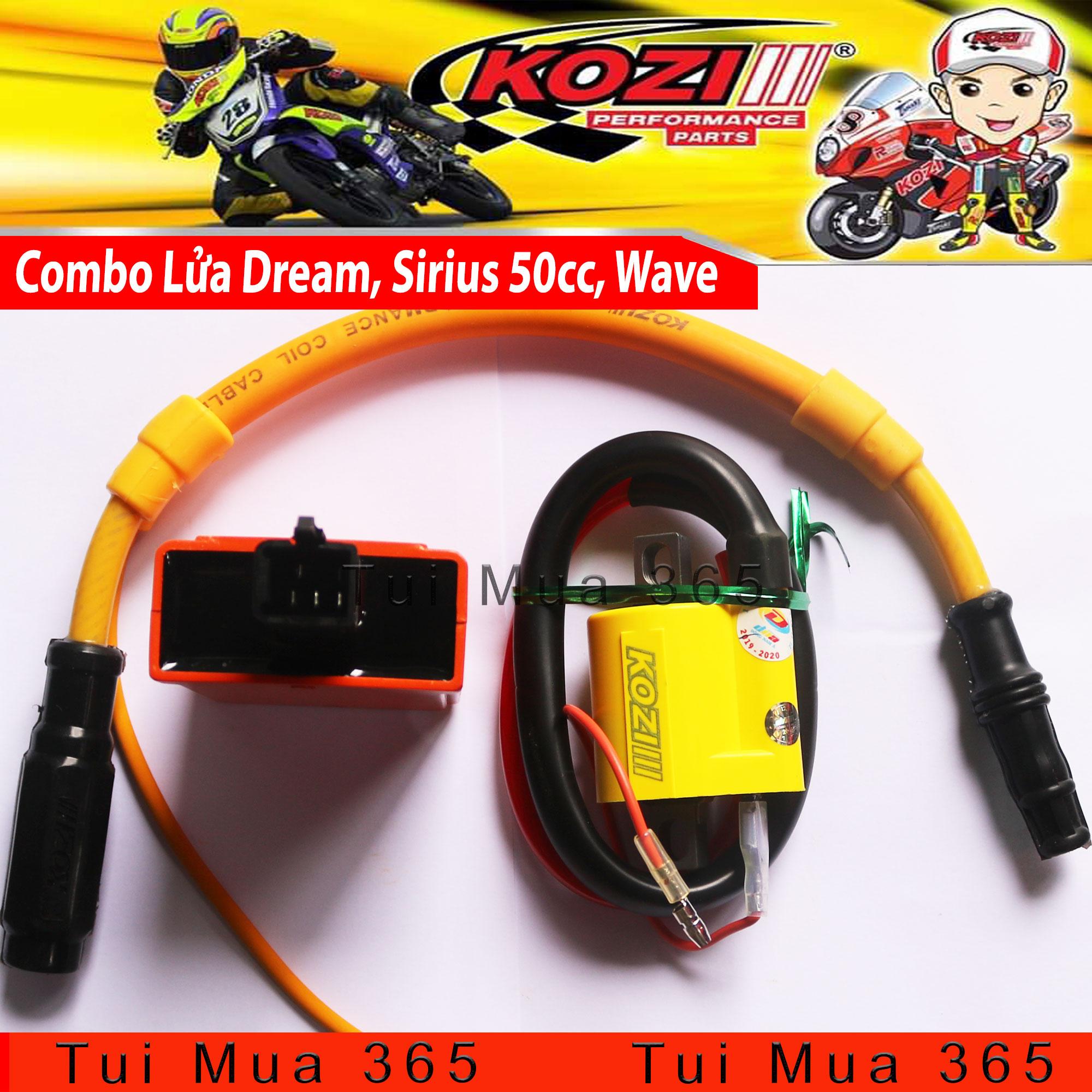 [HCM]Bộ Lửa Độ Kozi cho Dream Wave 100 Elegant 110cc Sirius 50cc, Wave 50