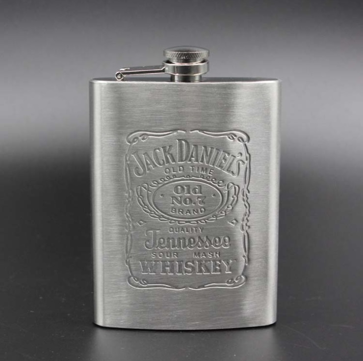 Bình inox đựng rươu Jack Daniel’s 250ml