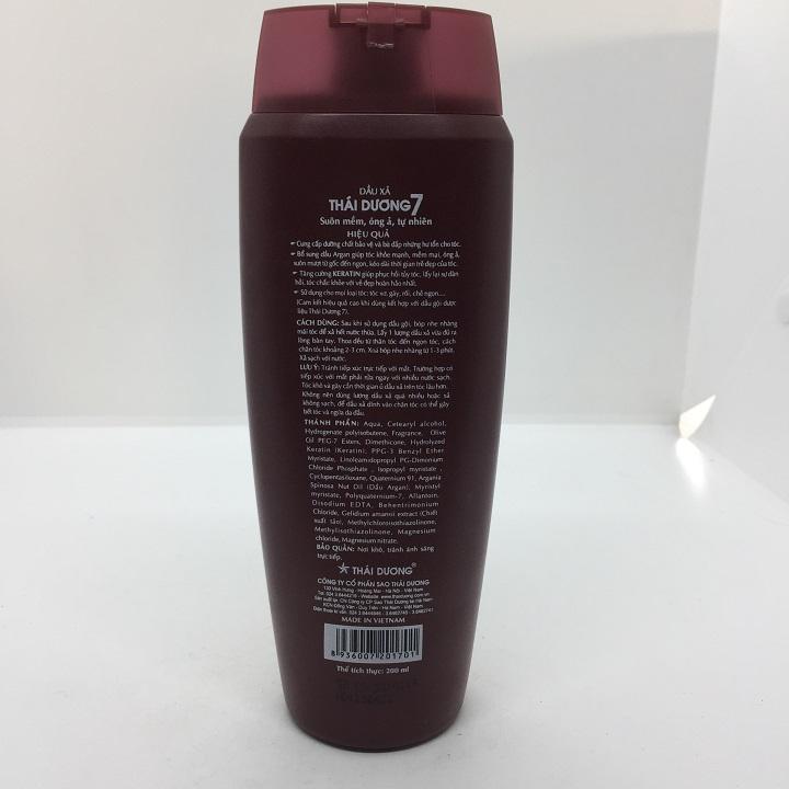 Dầu Xả Thái Dương 7 200ml