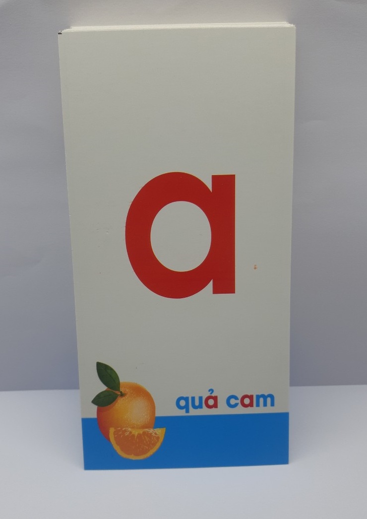 Bộ Thẻ Chữ và Số tiếng Việt (Flash Card) dành cho các bé mầm non