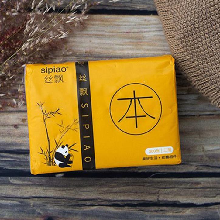 combo 5 gói khăn Giấy vuông Tulip 100 tờ ăn toàn vệ sinh sạch sẽ - MixASale