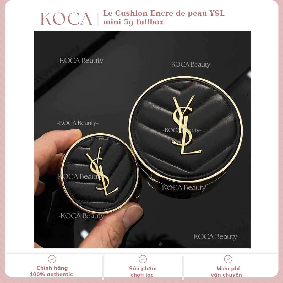 [YSL duty free SALE] Le Cushion Encre de peau YSL mini 5g fullbox