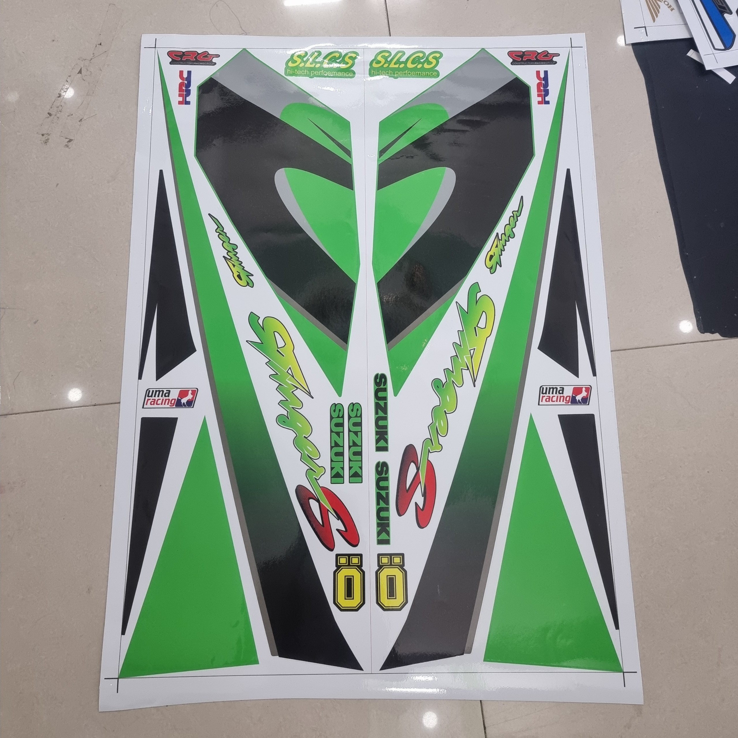 Tem xe stinger S suzuki