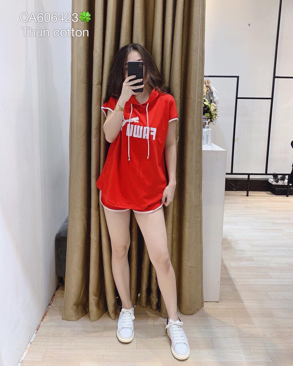 Set bộ đồ mặc nhà nữ trẻ trung năng động t&l