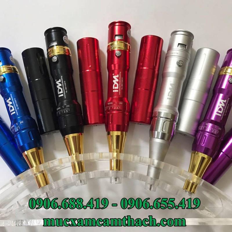 [HCM]Máy xăm tích điện IDM có kèm pin phụ