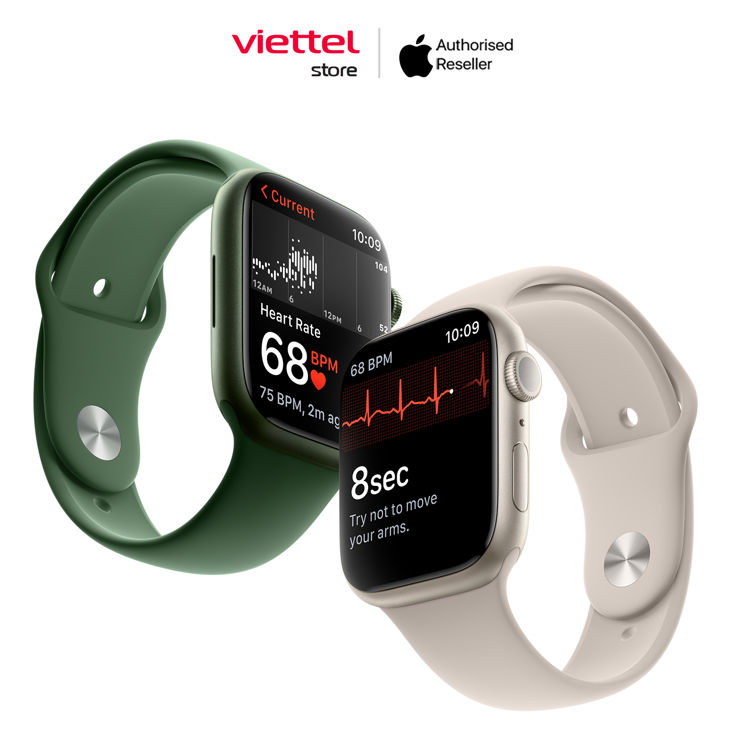 [Trả góp 0%] Apple Watch Series 7 GPS Chính hãng (VN/A) [Viettel Store]