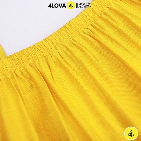 Váy 2 dây đũi suông 4LOVA trơn basic nữ cực xinh
