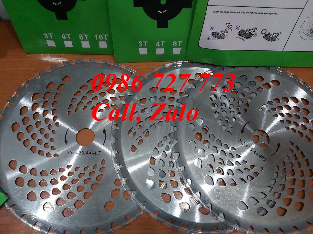 Lưỡi cắt cỏ tròn, Lưỡi dao cắt cỏ tròn