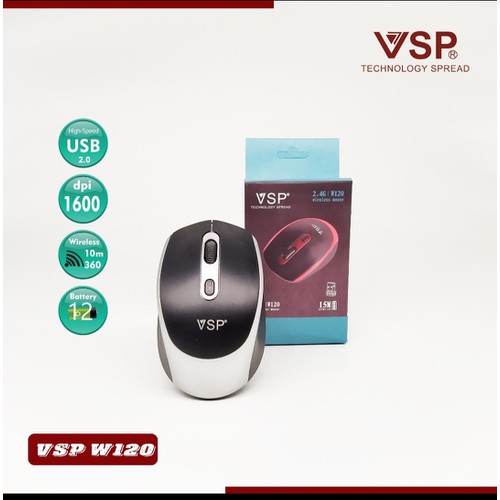 [HCM]Chuột không dây VSP W120 - VSP W120