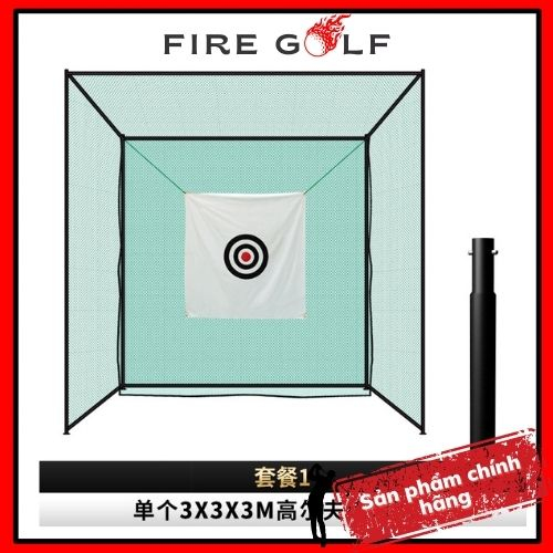 Original PGM lxw001 3m x 3m swing golf training Net frame set-PGM pratical Net (no mats are included)