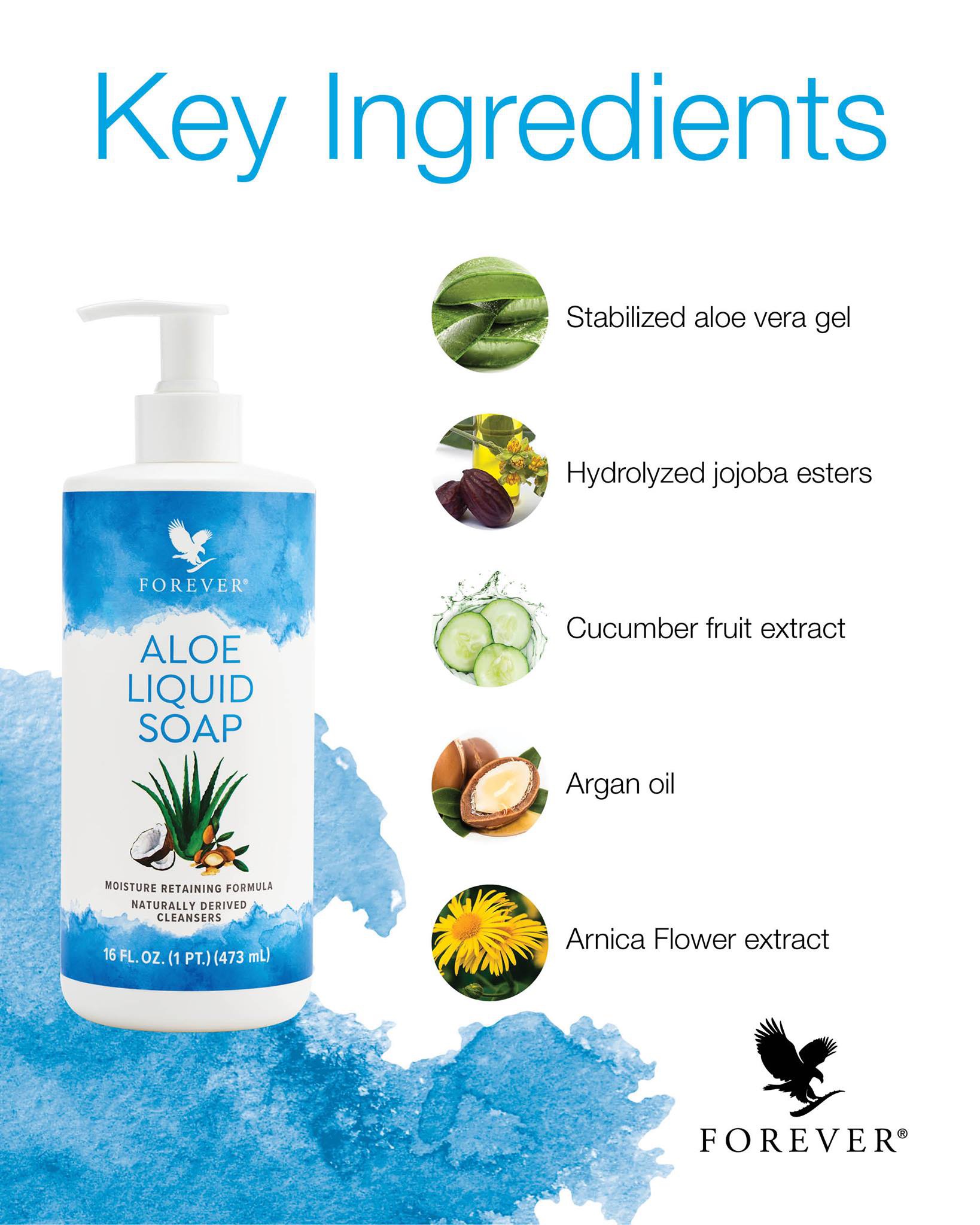 Sữa rửa mặt và tay Aloe Hand Soap & Face Soap