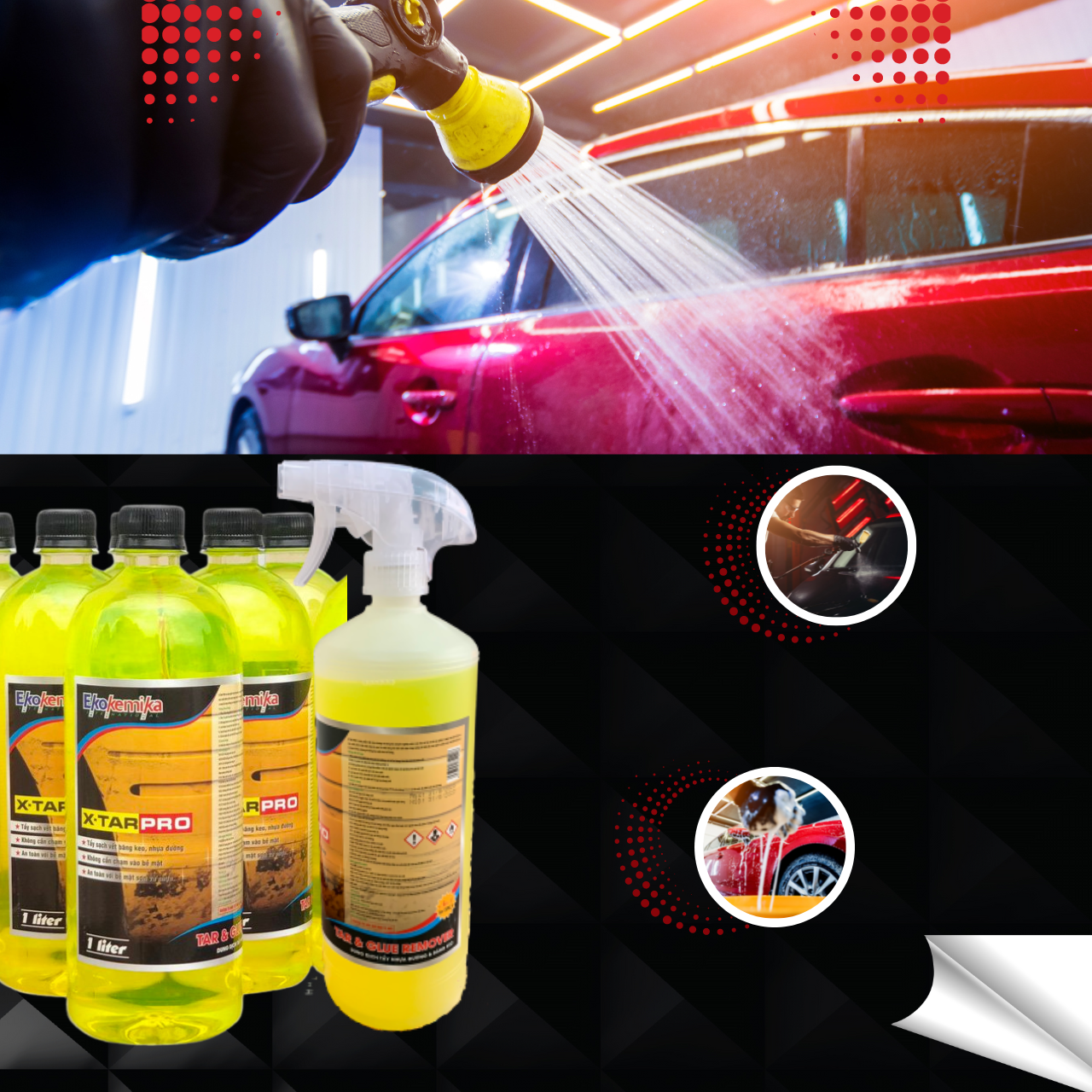 Xtar Pro - Dung dịch tẩy keo, nhựa đường - Ekokemika